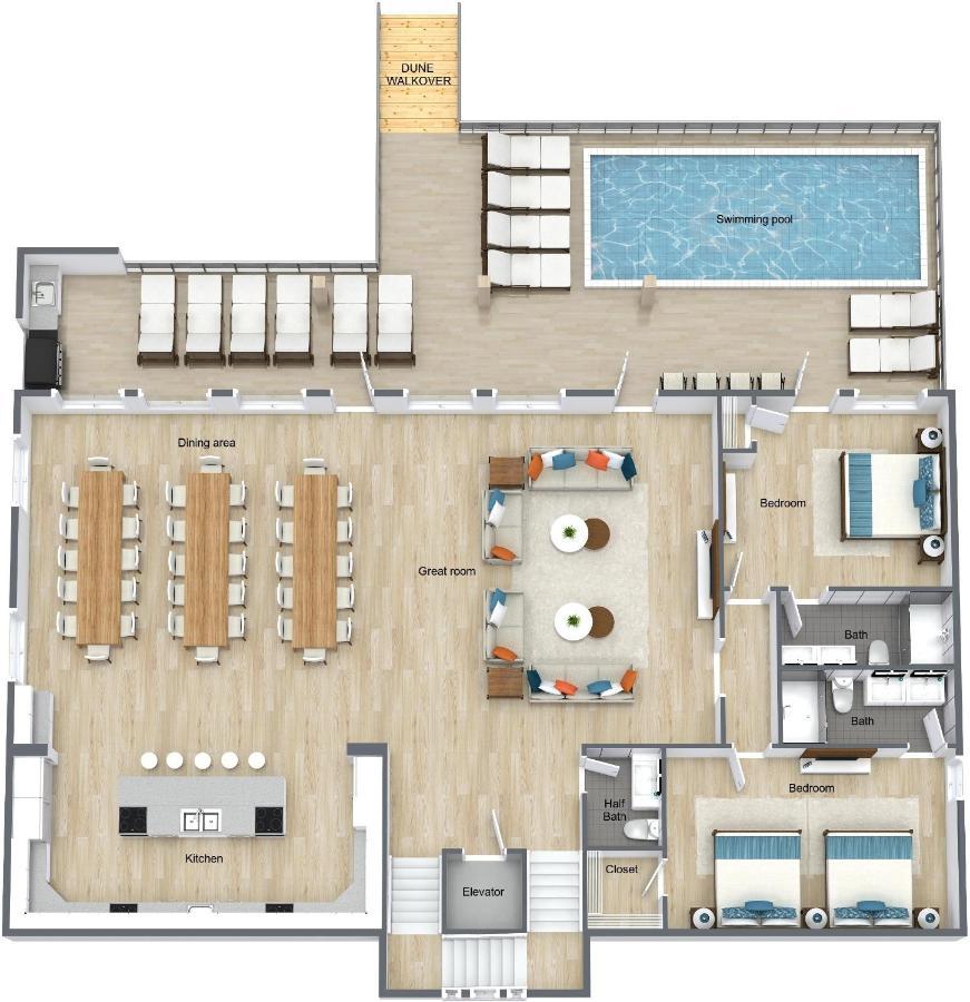 The Pearl Gulf Front W-Prvt Heated Pool, 12 Bdrm -12,5Bath Alvacationrentals Gulf Shores Exterior foto